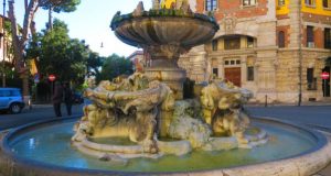 Piazza Mincio Fontana delle Tartarughe 4