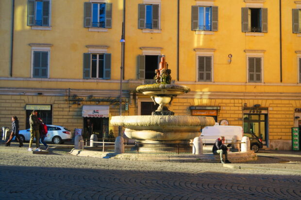 Fontana e Piazza dell'Aracoeli