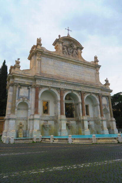 Fontana dell'Acqua Paola Gianicolo Roma