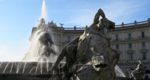 Piazza della Repubblica Fontana delle Naiadi Roma