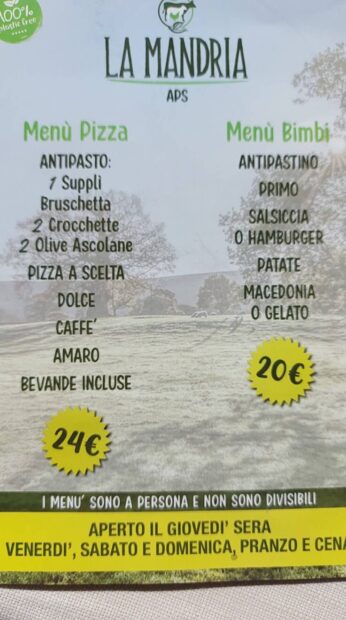 Agriturismo La Mandria Roma 