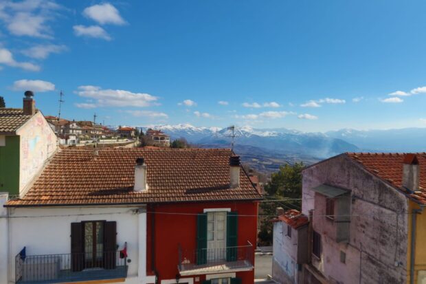 visitare Aielli Borgo Universo Murales Abruzzo