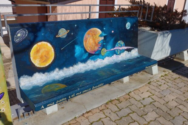 visitare Aielli Borgo Universo Murales Abruzzo