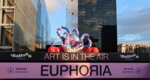 Euphoria Art in in the air balloon museum roma