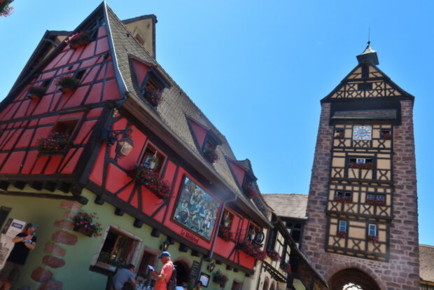Cosa vedere a Riquewihr Alsazia La Bella e La Bestia