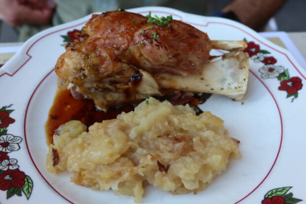 Restaurant de la Tour Dove mangiare a Turckheim cucina alsaziana