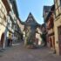Passeggiata ad Eguisheim Alsazia Francia